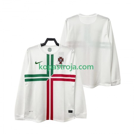 Billiga Fotbollströjor Portugal 2012 Retro Borta tröja Långärmad